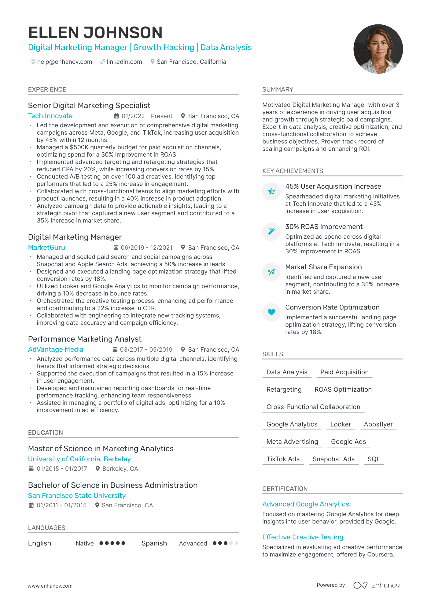 Harvard Resume Template